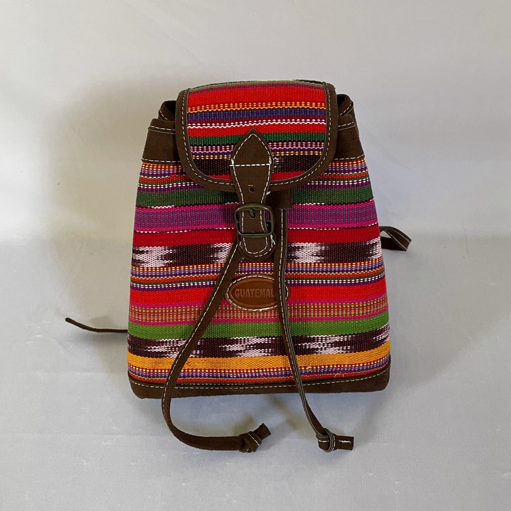 Handmade Mini Backpack from Guatemala - Picture 1 of 3